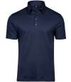 T1440 1440 Tee Jays Pima Cotton Interlock Polo Shirt Navy colour image